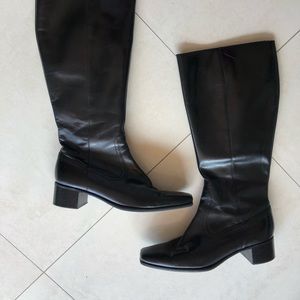 Enzo Angolini leather upper boots